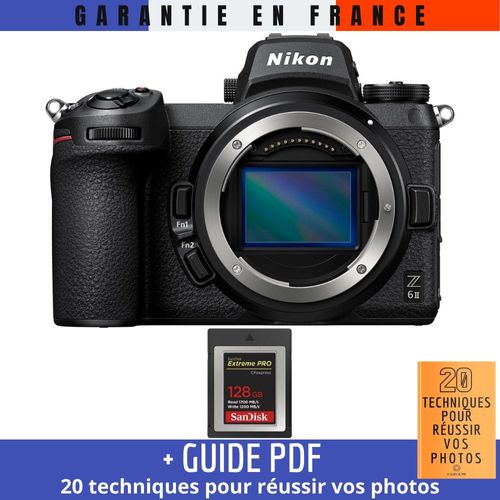 Nikon Z6 II Nu + 1 SanDisk 128GB Extreme PRO CFexpress Type B + Guide