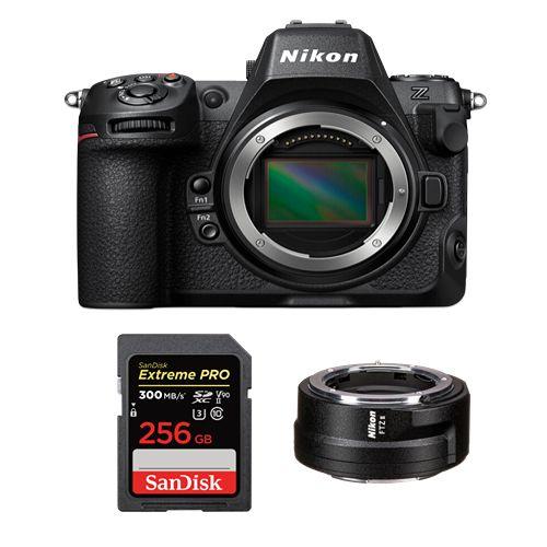 Nikon Z8 Botier + Nikon FTZ II + Carte SanDisk 256 Go Extreme PRO SDXC UHS-II