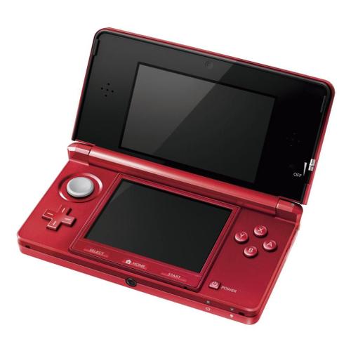 Nintendo 3ds Rouge Mtal