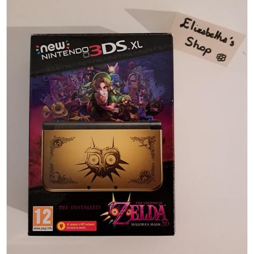 Nintendo 3ds Xl - The Legend Of Zelda Majora's Mask Pre-Installed