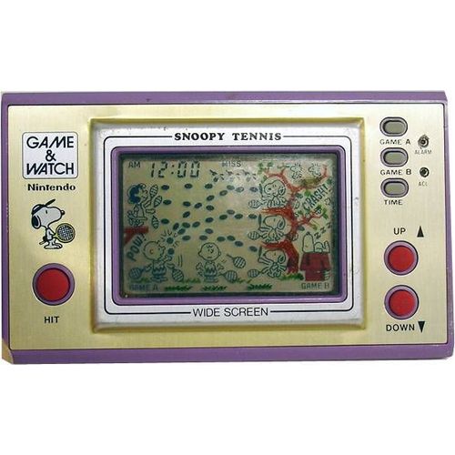 Nintendo Game & Watch - Wide Screen - Snoopy Tennis