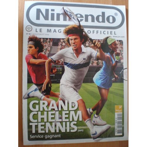 Nintendo Le Magazine Officiel  N 80 : Grand Chelem Tennis
