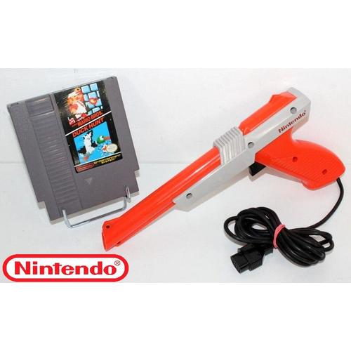 Nintendo Le Pistolet Zapper + Jeu Super Mario Bros/Duck Hunt