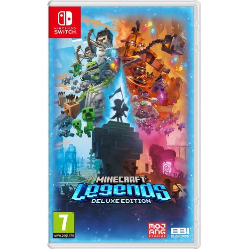 Nintendo Minecraft Legends - Deluxe Edition Cinese Semplificato, Tedesca, Dut, Inglese, Esp, Francese, Ita, Giapponese, Coreano, Portoghese, Russo Nintendo Switch