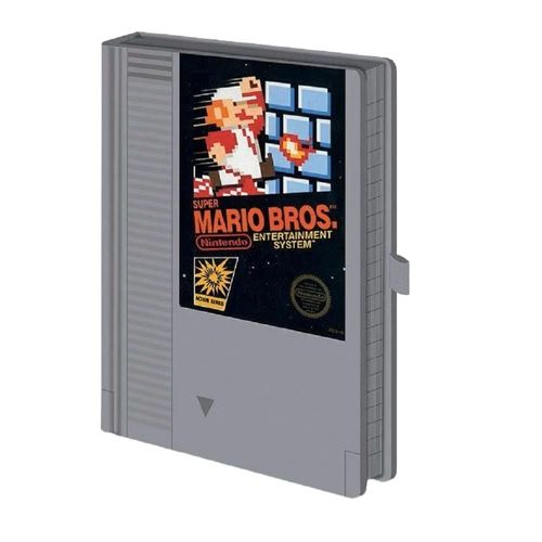 Nintendo (Nes - Super Mario Bros) A5 Premium Notebook    Format Broch 