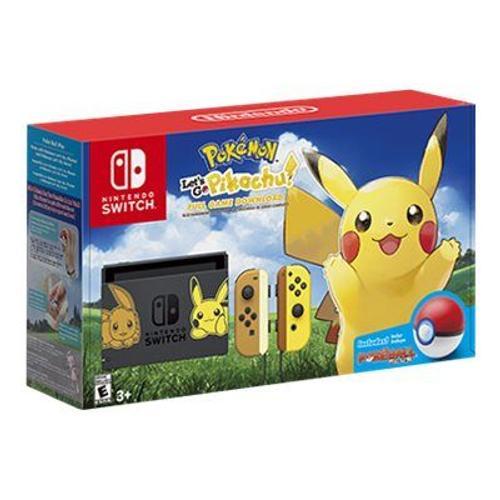 Nintendo Switch Pokmon Let's Go Pikachu! + Poke Ball
