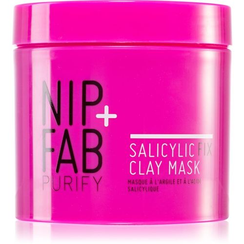 Nip+Fab Salicylic Fix Masque  L'argile Visage 170 Ml