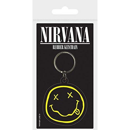 Nirvana - Sourire Porte-Clef En Caoutchouc