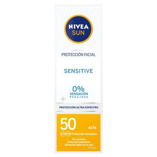 Nivea Sun Facial Sensitive Spf50 50ml