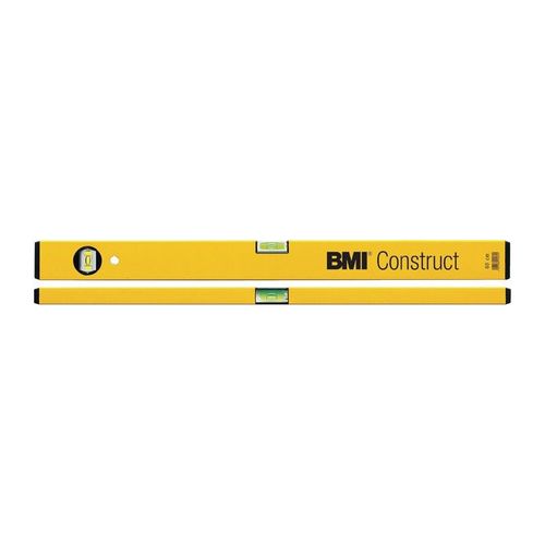 Niveau  Bulles 689 Construct 200 Cm Aluminium Jaune  1 Mm/M Bmi