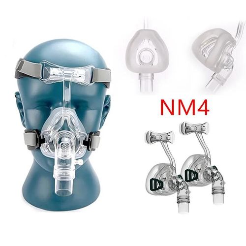 Nm4 - S - Masque Nasal Bmc Pour Toutes Les Tailles, Avec Couvre-Chef Et Coussins Sml 3 Tailles, Cpap Et Apap Automatique, Apne Du Sommeil