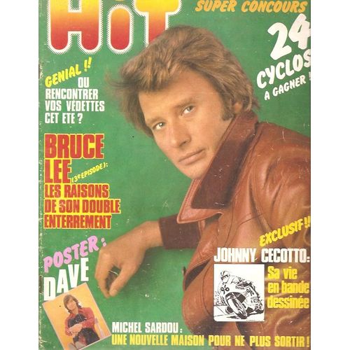 Noam 1p/ Johnny Hallyday 2p/ Roger Daltrey 1p/ Sardou 2p/ Serge Lama 2p/ Dave 3p/ Bruce Lee 2p/ Henri Leproux Golf Drouot 2p/ Denis Pepin 1p/ John Lennon Poster 2p/ Julie Bataille 2p/ Fugain 1p/ C.Jerome 2p/ Sylvie Vartan , Mehdi Posters Geants/ 43