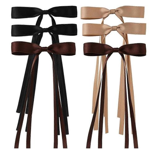 Noeud De Cheveux Pour Les Femmes, Dots Hair Bows Pour Les Filles, Chane Arcs Pour Les Cheveux, Pinces  Cheveux Noeud Avec Queue, Pinces  Cheveux Pour Les Femmes C