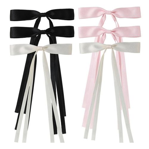 Noeud De Cheveux Pour Les Femmes, Dots Hair Bows Pour Les Filles, Chane Arcs Pour Les Cheveux, Pinces  Cheveux Noeud Avec Queue, Pinces  Cheveux Pour Les Femmes F