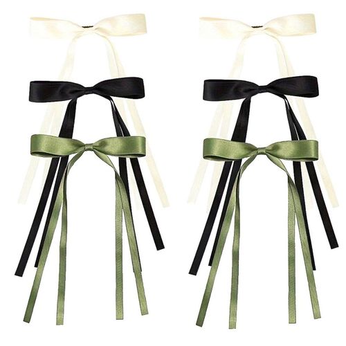 Noeud De Cheveux Pour Les Femmes, Dots Hair Bows Pour Les Filles, Chane Arcs Pour Les Cheveux, Pinces  Cheveux Noeud Avec Queue, Pinces  Cheveux Pour Les Femmes G
