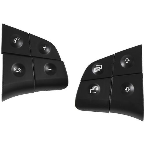 Noir 4 Touches Volant Bouton Multi-Fonction Interrupteur Bouton Interrupteur Bouton Bouton Interrupteur Pour Ml B R