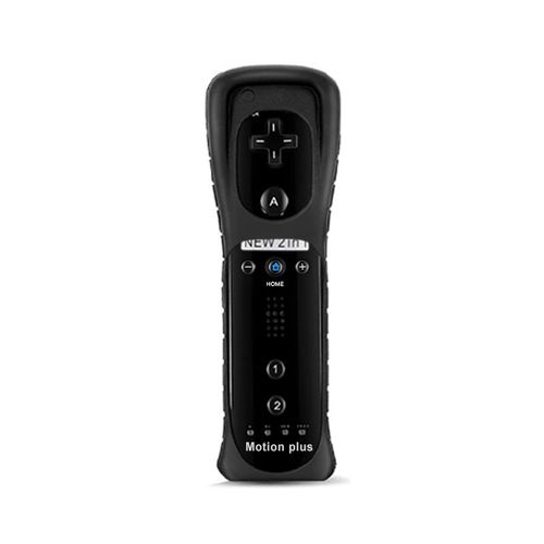 Noir A - Tlcommande Avec Motion Plus Pour Nintendo Wii, Manette De Jeu Sans Fil Dahchuck, Manette De Console, Manette De Jeu, 2 Pices