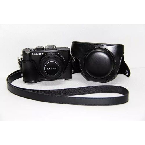 Noir - tui De Protection Pour Appareil Photo Panasonic Lumix Dmc Lx5 Lx7 Lx3, Housse De Protection Caf, Nouveau