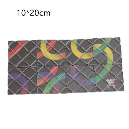 Noir L - Nouveau Cube Professionnel Cubo Magicien Jouets Classiques Cube Puzzle Lingao 8 Panneaux Cubes De Puzzle Pliants