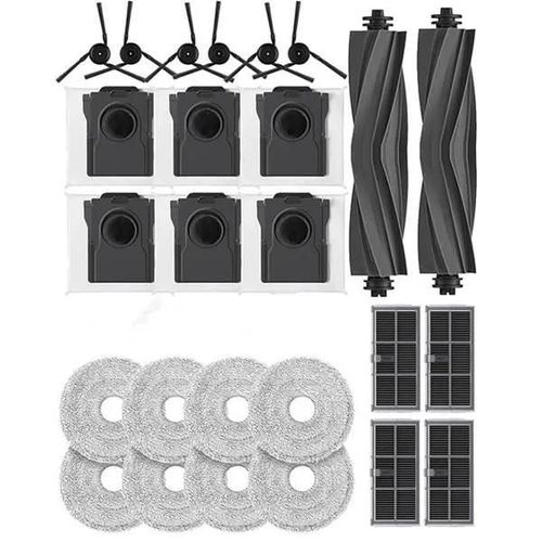 Noir - Lot De 26 Accessoires Pour Robot Aspirateur Dreame X40 Ultra-L40 Ultra-X40 Master