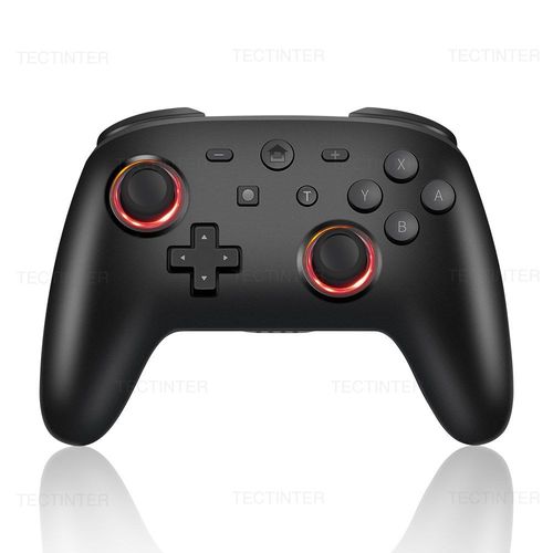 Noir - Manette Bluetooth Sans Fil Rvb, Manette De Jeu, Manette De Jeu, Compatible Avec Nintendo Switch, Accessoires Pour Iphone, Android, Ios, Pc