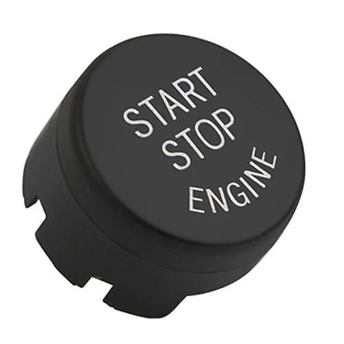 Noir Mat - Bouton De Dmarrage Et D'arrt Pour Bmw, Avec Couvercle De Remplacement, Pour Modles F30, F10, F34, F15, F25, F48, X1, X3, X4, X5, X6, 1, 2, 3, 4, 5, 6, 7