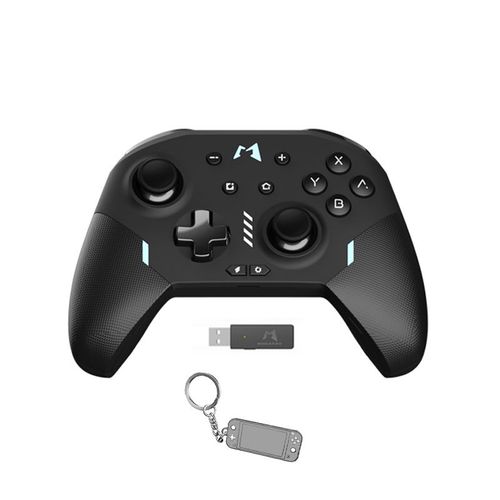 Noir - Mobapad Huben M9-Manette De Jeu Bluetooth Sans Fil, Manette De Jeu  Six Axes, Accessoires Dlibrment Pour Pc, Nintendo Switch, Android, Ios