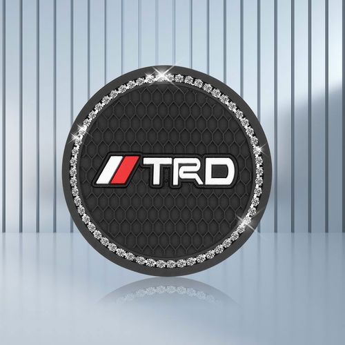 Noir - Polymres En Caoutchouc Biscuits Pour Voiture, Diamant Non Ald, Coussretours Pour Gobelet  Eau, Toyota Trd, Cortrustyadditif, Aygo Gt86, Prius, Chr, Camry, Auris, Avensis