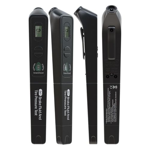 Noir - Stylo De Test De Pression Polaroid 2 En 1, Qualit D'huile Prcise, Liquide De Frein, Testeur Automatique De Voiture Tpms, Manomtre, Nouveau