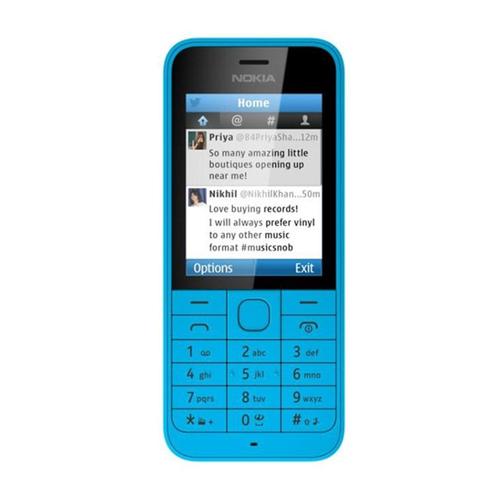 Nokia 220 2G Telephone Bouton 2.4 Pouces 2MP Camera Double SIM Bleu