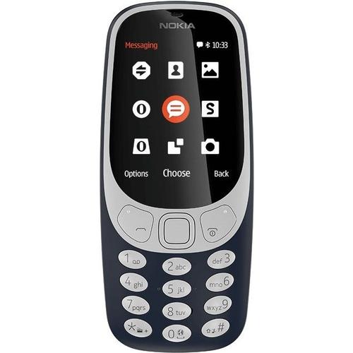 Nokia 3310 Dual SIM 16 Mo Bleu fonc