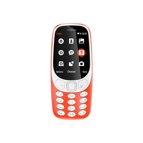 Nokia 3310 Dual SIM 16 Mo Rouge chaud