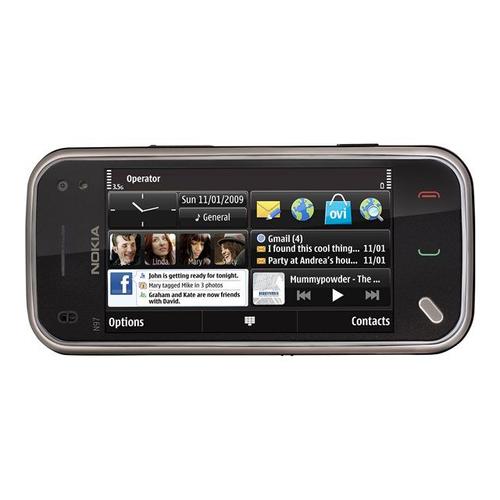 Nokia N97 mini 8 Go Noir cerise