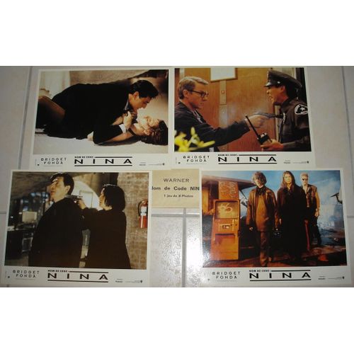 Nom De Code : Nina - Jeu De 7 Photos D'exploitation Cinmatographique Originale - Format 22x29 Cm - De John Badham Avec Bridget Fonda, Gabriel Byrne, Dermot Mulroney, Miguel Ferrer - Anne 1993