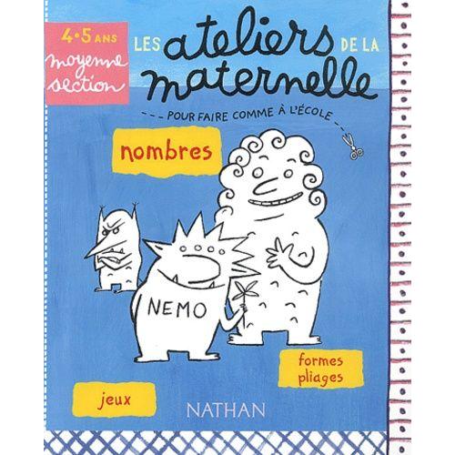 Nombres, Jeux, Formes Pliages Maternelle Moyenne Section 4-5 Ans   de Huguette Chauvet, Fabienne Rousseau et Nathalie Dieterl  Format Poche 