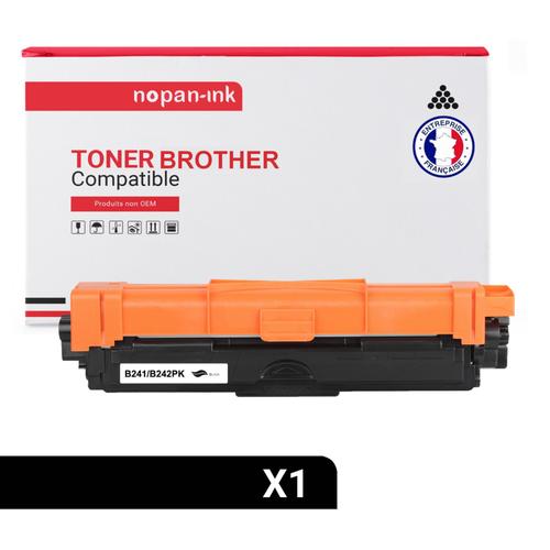 Nopan-Ink - Toner X1 - Tn241 Tn 241 (Noir) - Compatible Pour Brother Hl-3140cw 3142cw 3150cdw 3152cdw 3170cdw 3172cdw, Mfc-9130cw 9140cdn 9330cdw 9340cdw, Dcp-9020cdw