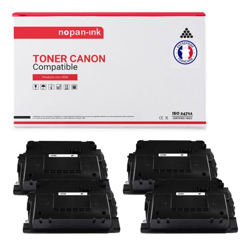 Nopan-Ink - X4 Toners - 039h 0288c001 (Noir) - Compatible Pour Canon Lbp-351 Series Canon Lbp-351 Dn Canon Lbp-351 X Canon Lbp-352 Canon Lbp-352 Dn Canon Lbp-352 X Canon I-Sensys Lbp-350 Series Canon