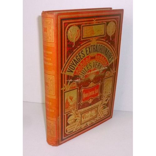 Nord Contre Sud   de jules verne  Format Reli 