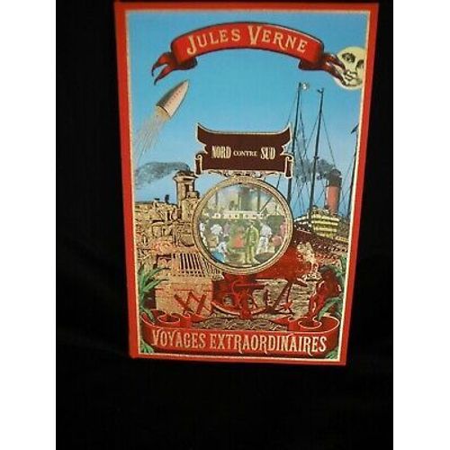Nord Contre Sud Tome 1, Jules Verne Edition Cremille Genve 1989   