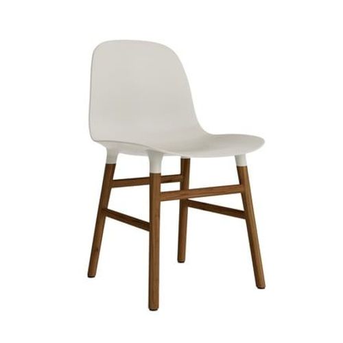 Normann Copenhagen - Chaise Form Avec Structure En Bois - Normanncopenhagenformlightgrey - Noyer - Gris