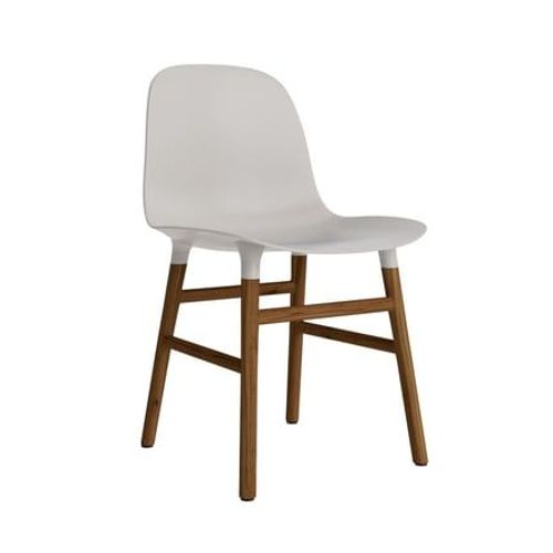 Normann Copenhagen - Chaise Form Avec Structure En Bois - Normanncopenhagenformwarmgrey - Noyer - Gris