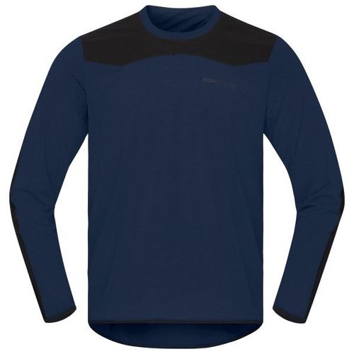 Norrna - Skibotn Equaliser Tech Long Sleeve - Maillot De Cyclisme Taille Xl, Bleu