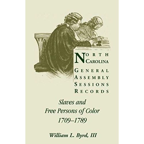 North Carolina General Assembly Sessions Records    Format Broch 