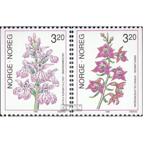 Norvge 1040-1041 (Complte.Edition.) Neuf Avec Gomme Originale 1990 Orchides