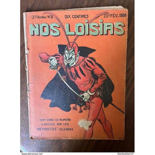 Nos Loisirs N8 Fvrier 1908   