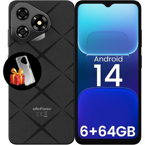 Note 19 (64Go) Tlphone Portable Dbloqu Android 14, Octa Core Smartphone 6Go Ram + Sd-512Go, Batterie 5000Mah, cran 6.56