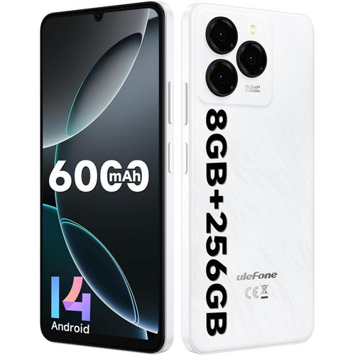 Note 20 Pro Tlphone Portable, 8Go+256Go/Tf-1Tb, Android 14 Smartphone, Camra 50Mp+8Mp, cran 6.75