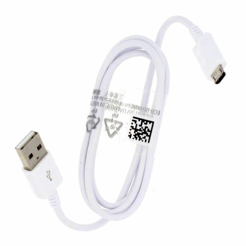 Note Edge Cble 1.5 Mtre Data Usb  Micro Usb Origine Samsung Ecb-Du4ewe Blanc