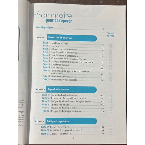 Note Et Rapport, Note De Synthse, Note Administrative, Propositions Oprationnelles - Mthode Et Exercices En 42 Fiches    Format Grand Format 