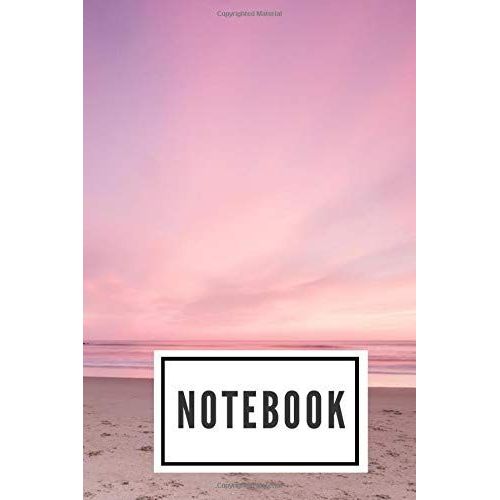 Notebook : 6x9 Lined Journal: Series Notebooks - Medium Organizer- 100 Pages - Great Gift - Eco-Friendly Paper - Forest - Trees - Plants - Grass - Bushes - Ocean - Sea - Beach - Mountains - Snow - Nat   de Notebooks, World  Format Broch 